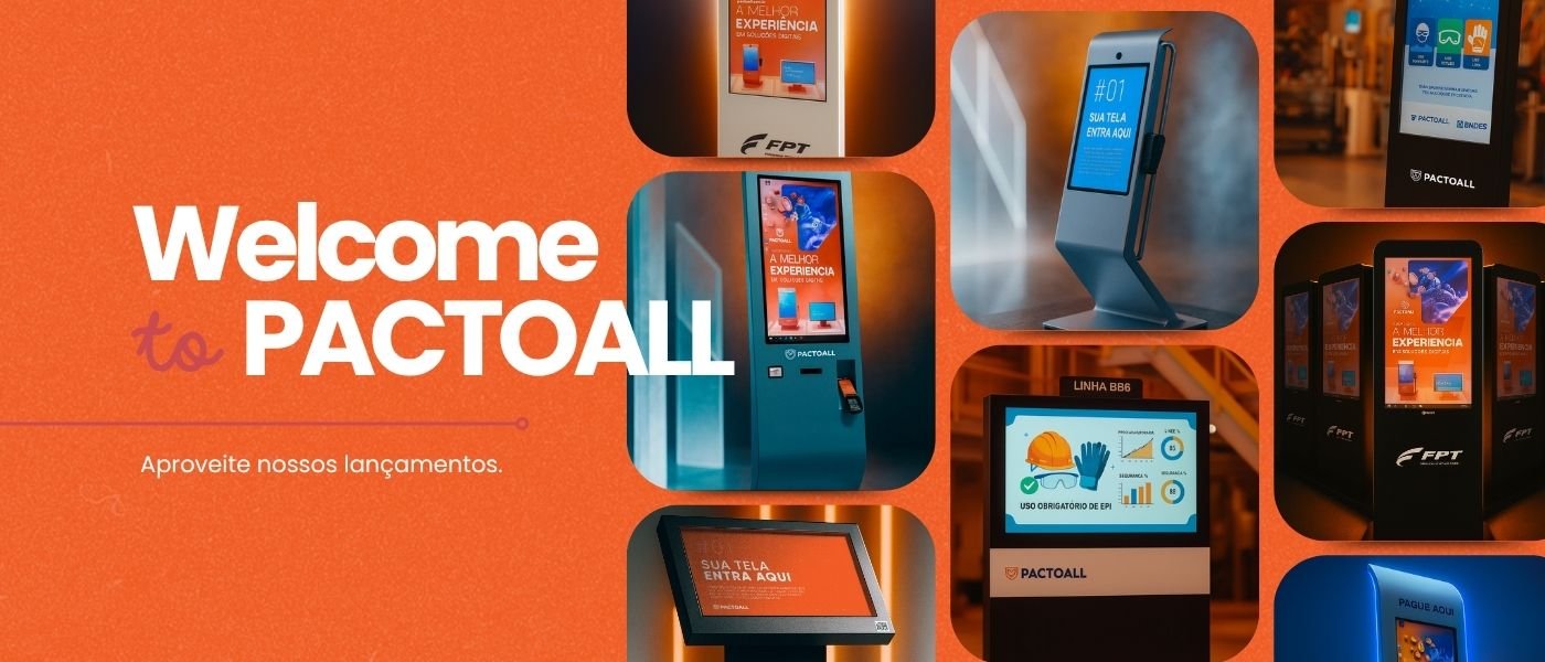 Totens Digitais e de Autoatendimento Pactoall
